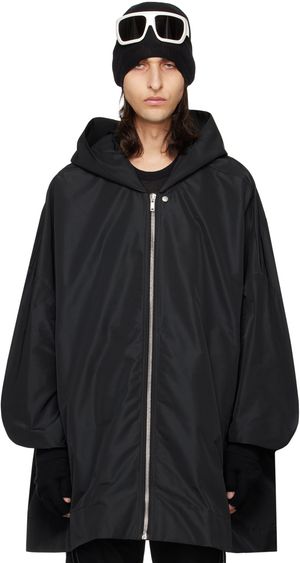 Rick Owens Black Jumbo Peter Jacket
