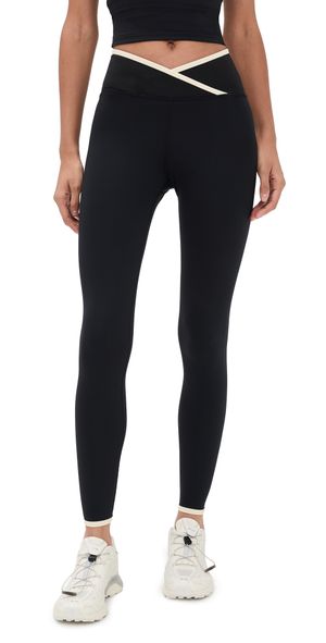 Strut This The Rae Ankle Leggings Black/Shell M