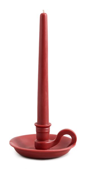 Misette Forme Soy Wax Candlestick Red One Size