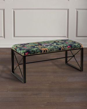 Medallion Double Safari Bench