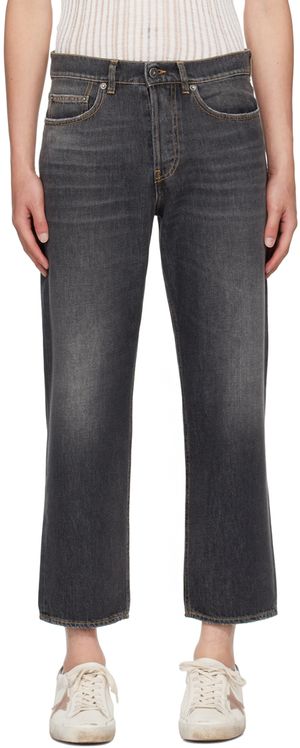Golden Goose Black Stonewashed-Effect Jeans