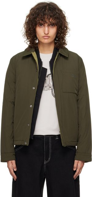 Dime Green Insulated Reversible Jacket