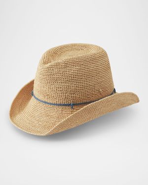 Belen Raffia Cowboy Hat