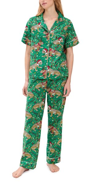 Printfresh Long Pants Pajama Set Verry Merry Bagehhera M
