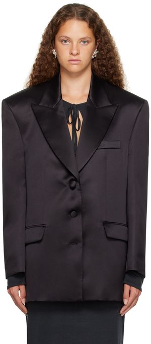 Magda Butrym Black Oversized Blazer
