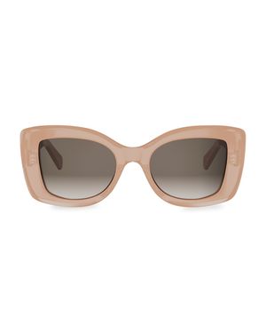 3 Dots 52mm Butterfly Sunglasses