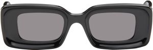 LOEWE Black Rectangular Sunglasses
