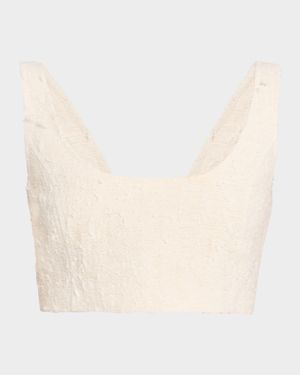 The Jacquard Crop Top