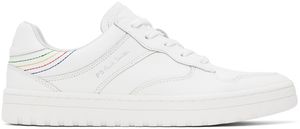 PS by Paul Smith White Leather Liston Sneakers