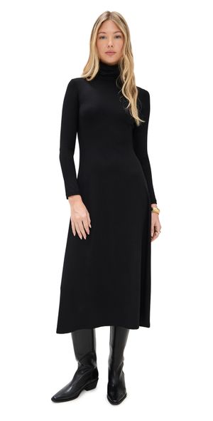 Sold Out NYC The Turtleneck Dress in Black Black S