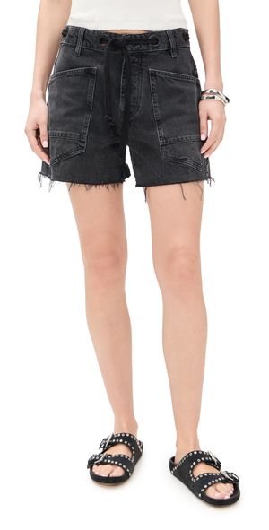Free People Moxie Shorts Night Hawk 28