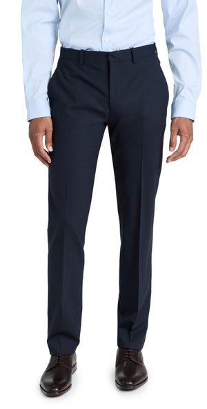 Theory Mayer Stretch Wool Pants Navy 40