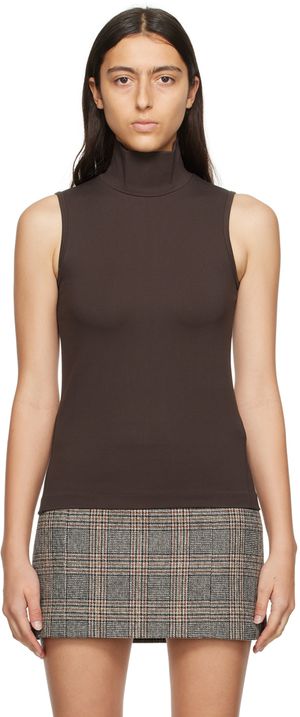 rag & bone Col roulé Irina brun