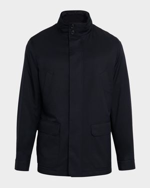Men's Technical Full-Zip Car Coat