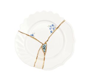 Seletti - Assiette à dessert céramique - Taille Unique - Blanc