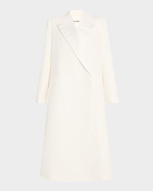 Double-Breasted Long Coat