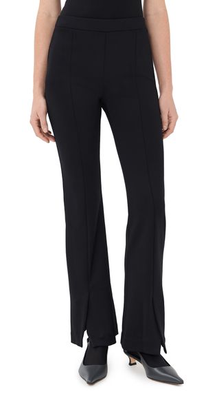 Rosetta Getty Split Vent Slim Pants Black XS