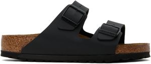 Birkenstock Black Regular Arizona Soft Footbed Sandals