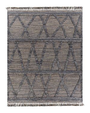 Alissa Noir Hand-Knotted Rug, 8' x 10'