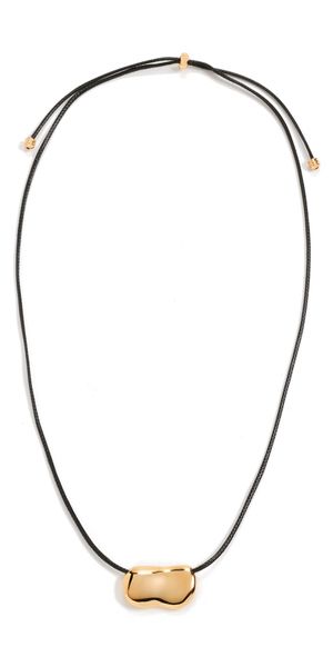 Heaven Mayhem Pebble Necklace Gold One Size