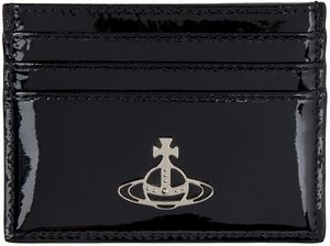 Vivienne Westwood Black Flat Card Holder
