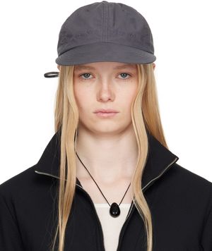 POST ARCHIVE FACTION (PAF) Gray 8.0 Logo Right Cap