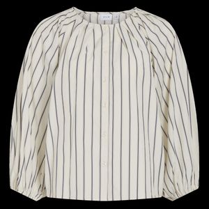 Vila - Chemise ample col rond - Taille 40 - Beige