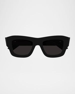 Recycled Acetate Rectangle Sunglasses