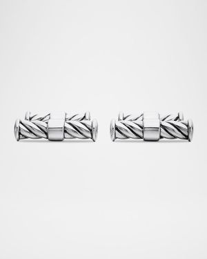 Men's Classic Cable Cuff Links