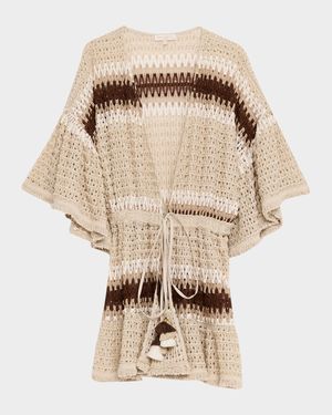 Alethea Knit Coverup Mini Dress