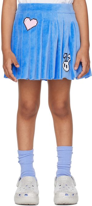 NZKidzzz Kids Blue Pleated Skirt