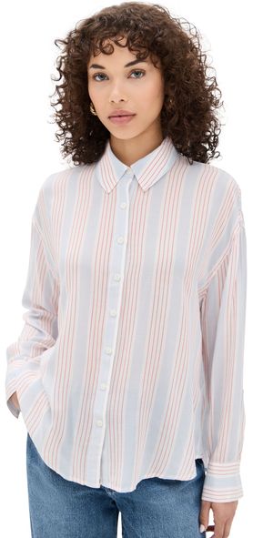 DAZE Lotus Shirt Cotton Candy Stripe XL