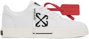 Off-White White New Low Vulcanized Sneakers