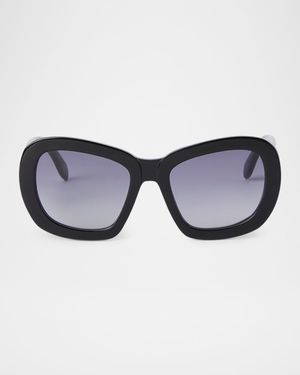 Moon Round Acetate Sunglasses