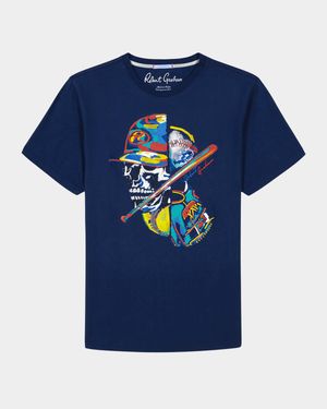 Men's Skull Slugger Graphic T-Shirt