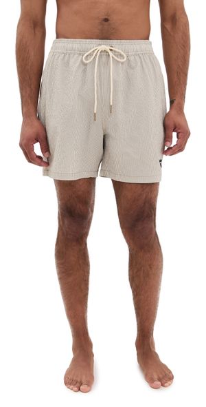 Barbour Barbour Somerset Swim Shorts 5.5 Washed Stone M