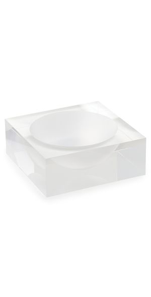 Tizo Design Lucite Bowl Frost One Size