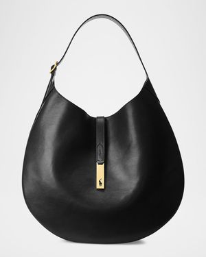 Polo ID Large Calfskin Shoulder Bag