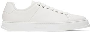 Ferragamo Baskets basses blanches