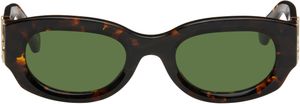 Off-White Brown Palmer Sunglasses