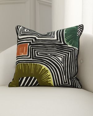 En Allant Aux Baux Decorative Pillow, 20" Square