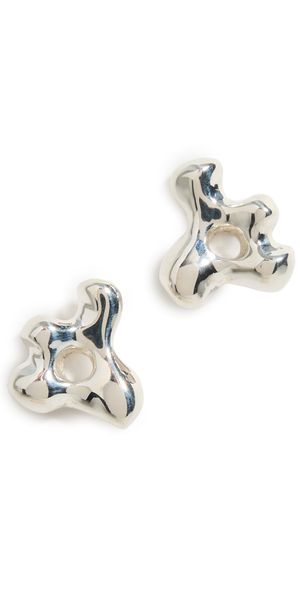 AGMES Simone Studs Sterling Silver One Size