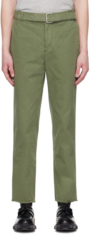 Officine Générale Khaki Owen Trousers