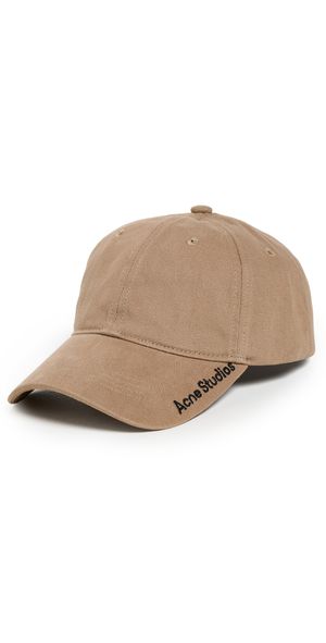 Acne Studios Baseball Cap Khaki Beige One Size