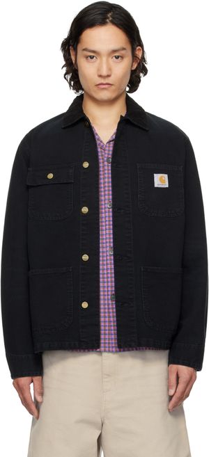 Carhartt Work In Progress Black Michigan Jacket