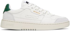 Axel Arigato White & Green Dice Lo Sneakers