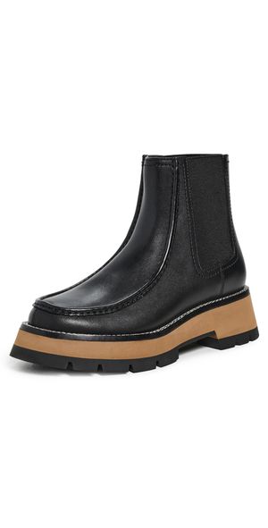 3.1 Phillip Lim Kate-Lug Sole Chelsea Boots Black 39.5