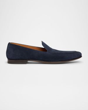 Men's Suede Loafers