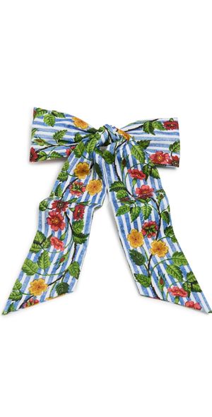 Hill House Home The Belle Bow Geranium Stripe One Size