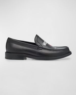 Men's In Love We Trust Calfskin Loafers